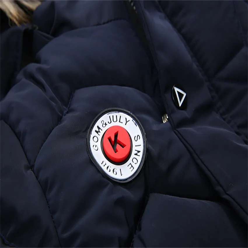 2024 Foreign Trade Winter Boys Cotton-padded Clothes 2-4 Years Old Female Baby Padded Children's Cotton-padded Jacket Coat A Generation Of Hair