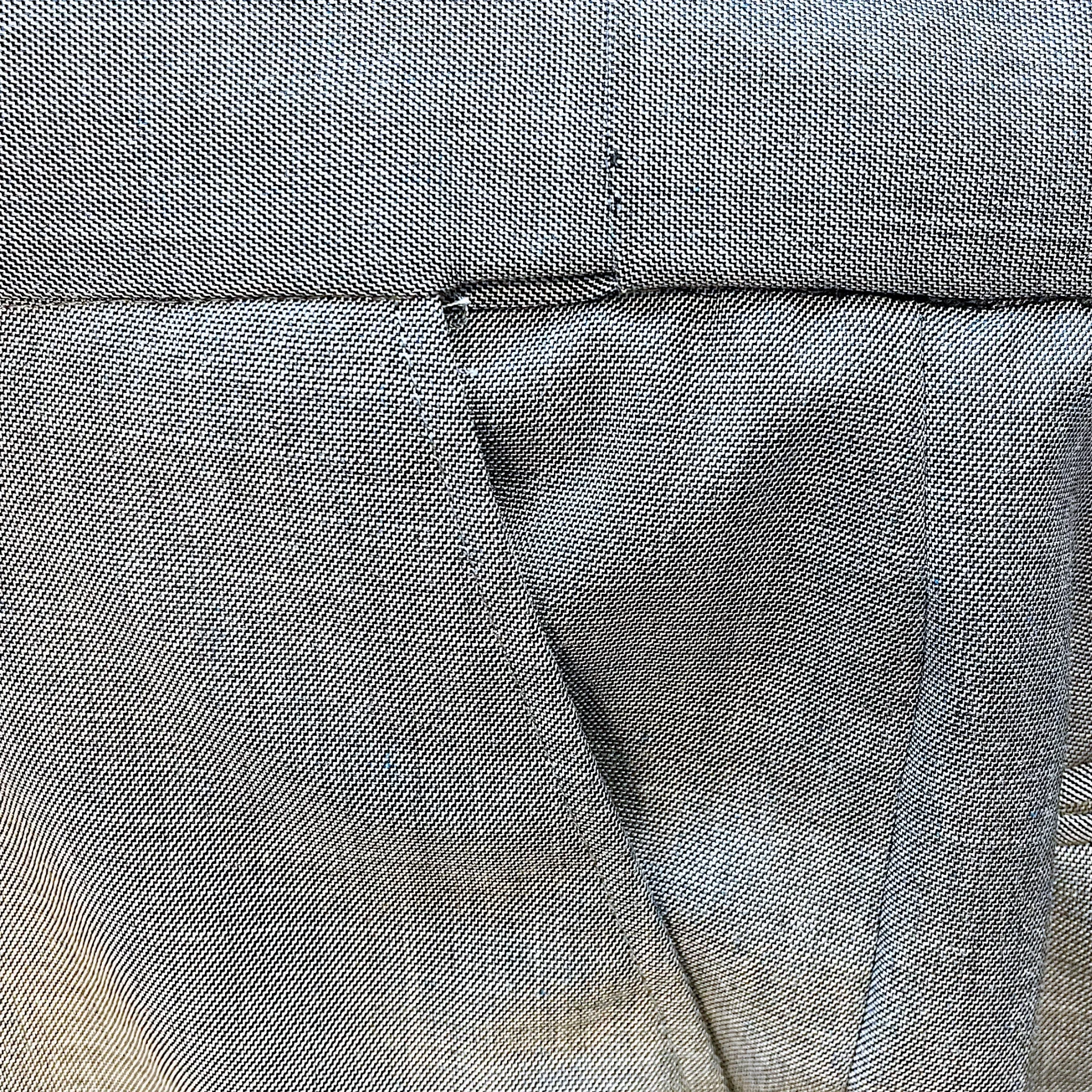 3pc Sky Sharkskin Suit