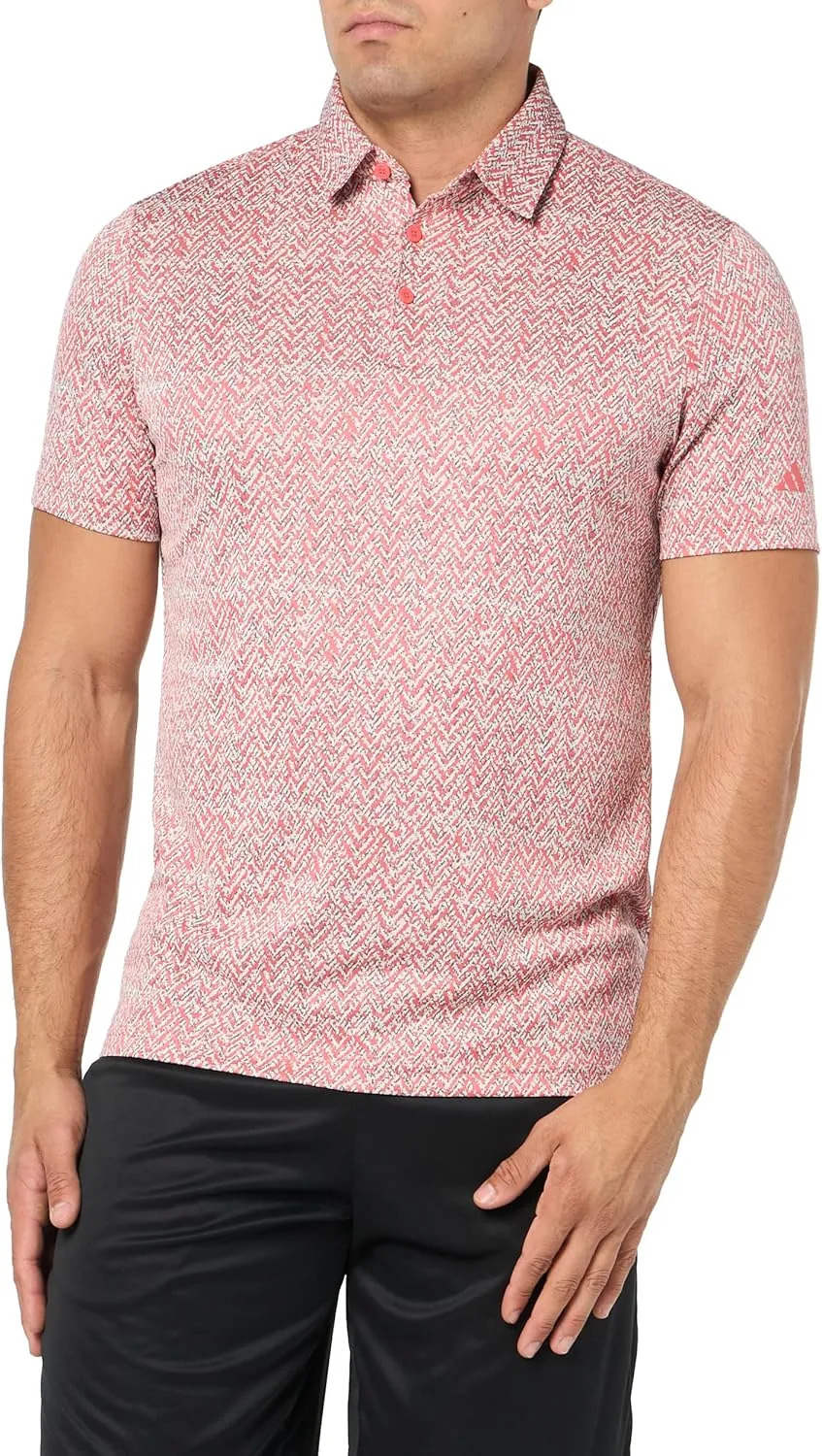 adidas Men's Ultimate365 Jacquard Polo Shirt