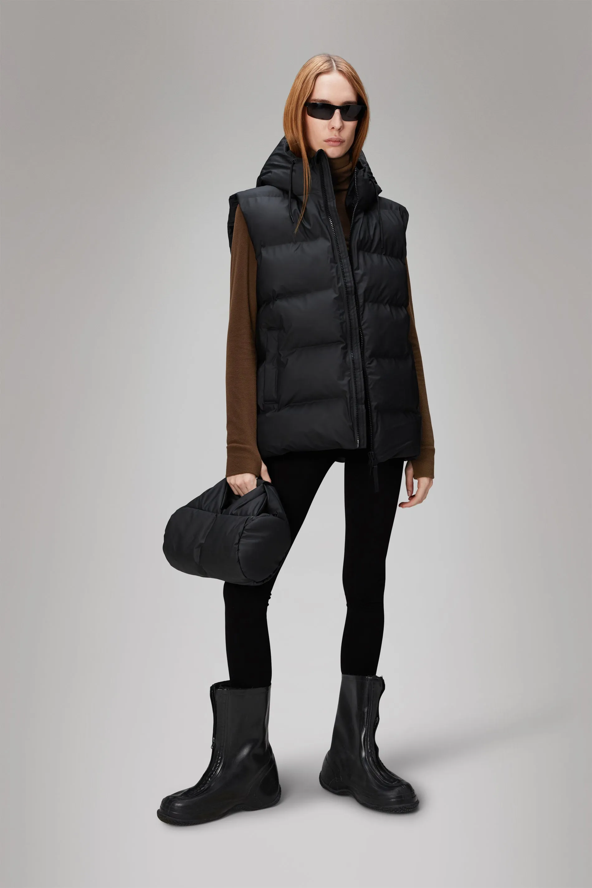 Alta Puffer Vest - Black