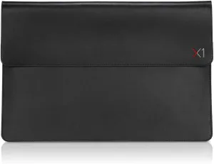 Black Lenovo Notebook Case Leather 14" ThinkPad X1 Carbon/Yoga Case 4X40U97972