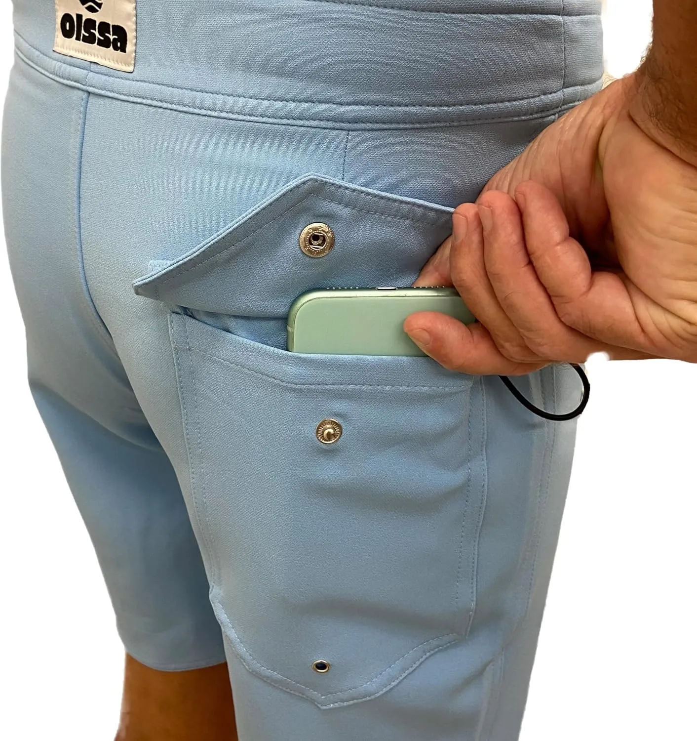Boardshort - 19" Men's Super Soft Modern fit Made from 92% Recycled Polyester and 8% Spandex with 4-Way Stretch
