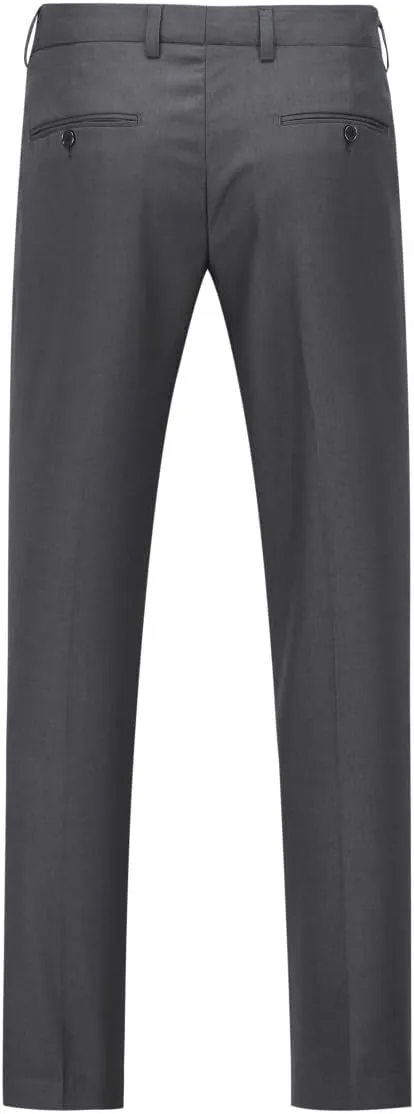 Boyland Men's 3 Pieces Suit with Shawl Collar 1 Button Slim Fit Single Breasted Formal Wedding Dinner Business