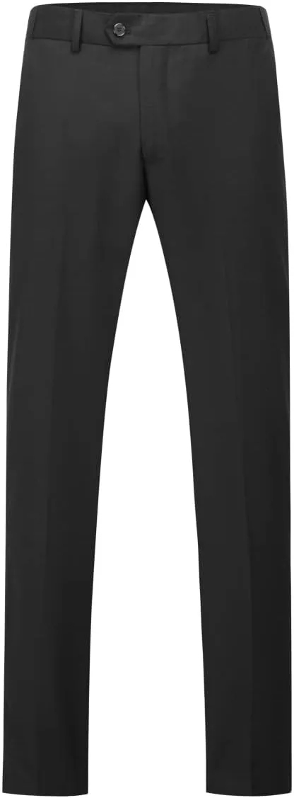 Boyland Men's 3 Pieces Suit with Shawl Collar 1 Button Slim Fit Single Breasted Formal Wedding Dinner Business