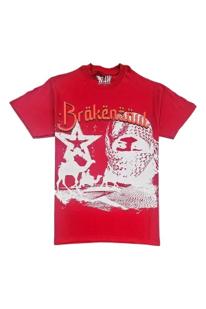 Broken Soul T-Shirt - Red