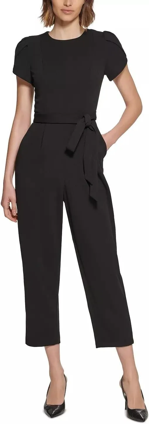 Calvin Klein Tulip Sleeve Jumpsuit