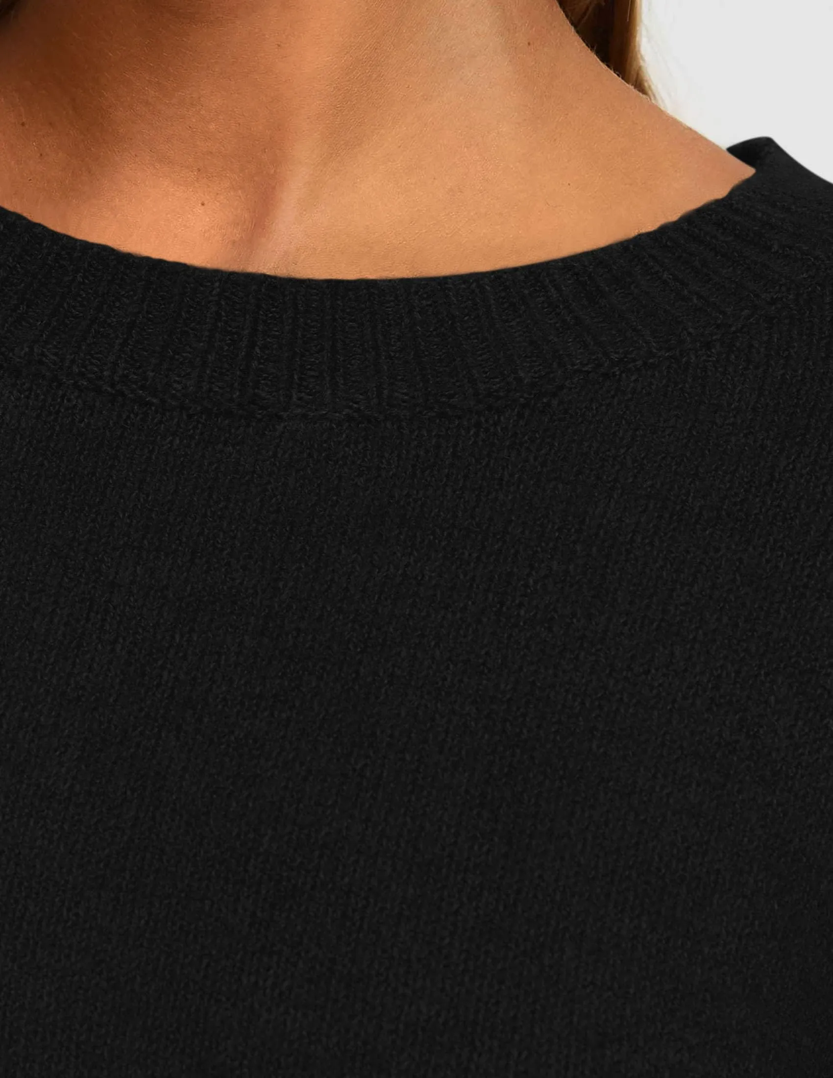 Casual Crew Neck Long Sleeve Pullover Ribbed Knit Loose Fit Sweaters