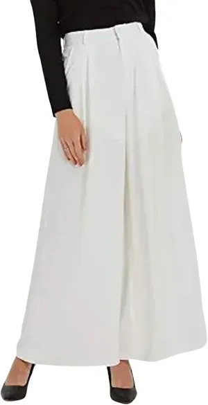CHARTOU Women Wide Leg Pants Trousers Business Casual Pants Outfits Office Work Pants Palazzo High Waist