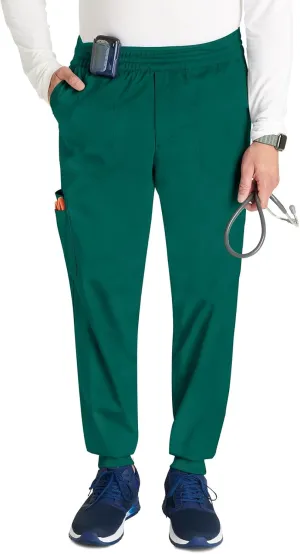 Cherokee Men's Jogger Modern fit mid-Rise Pull-on Bottoms with 6 Pockets and Elastic Waistband WW251