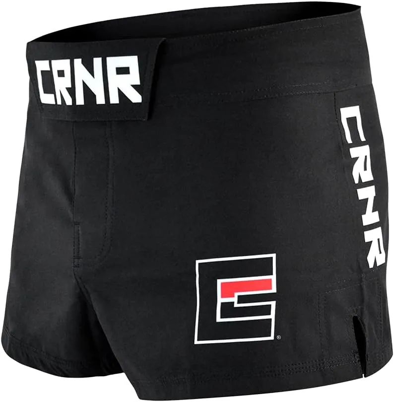 Combat Corner BOSS Fight Shorts BJJ MMA Muay Thai Kickboxing Quick Dry Athletic Fight Shorts for Men and Women
