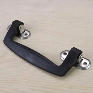 Cosmetic Case Handle Bag Luggage Part Suitcase Handle Plastic Handle Hardware Picture P O Tool Box Handmade - (Color: Black)