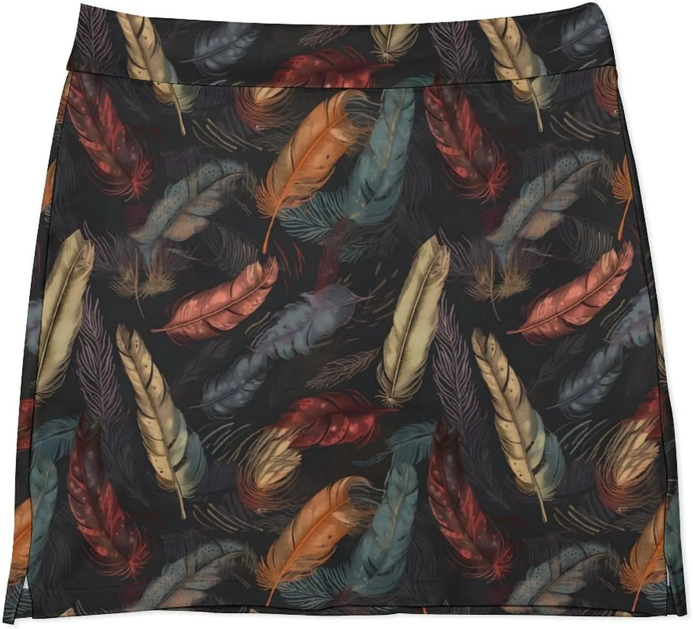 Cute Dogs Tennis Skirts for Women with Pockets High Waisted Athletic Golf Skorts Skirts A-Line Mini Short Skirt