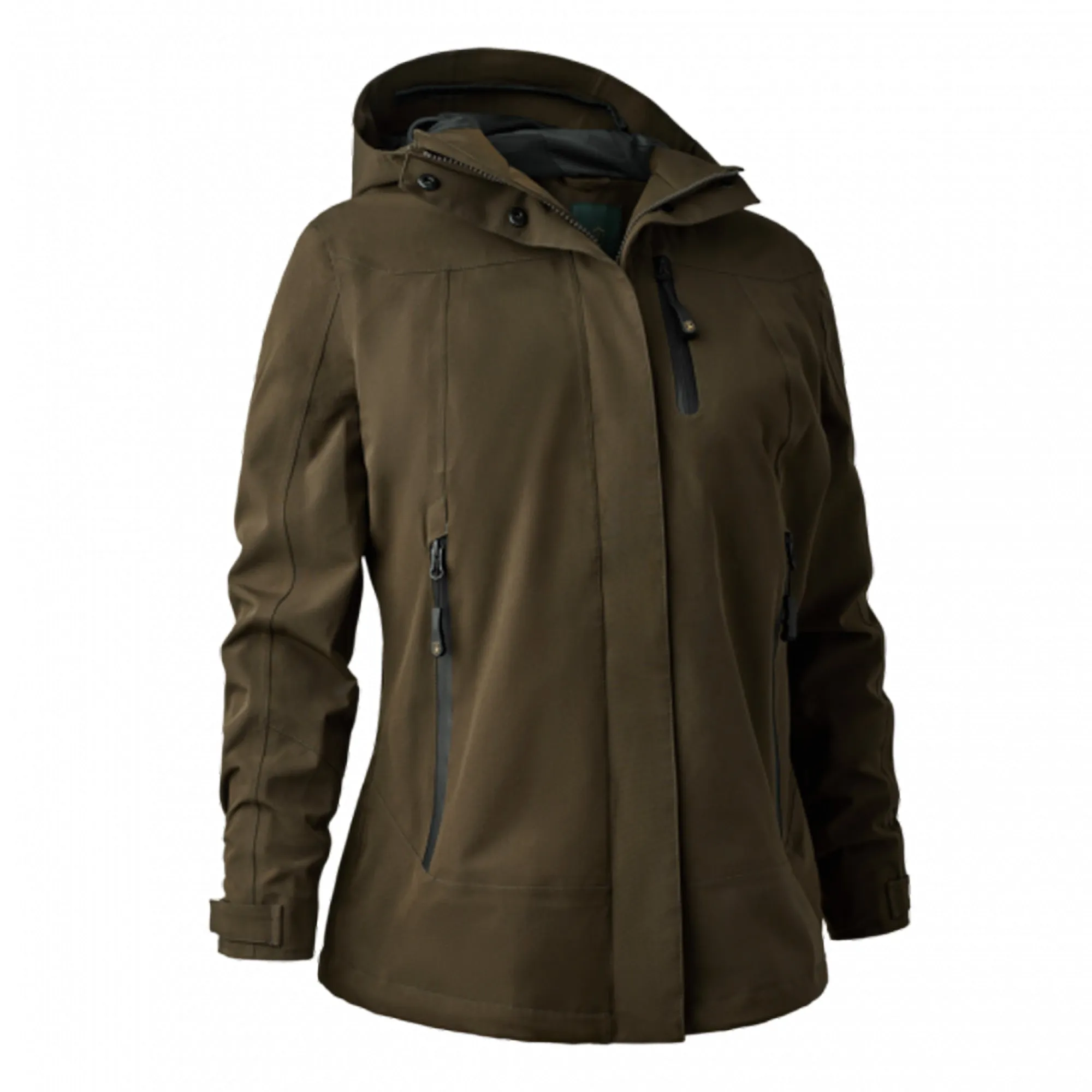 Deerhunter Lady Sarek Shell Jacket With Hood - Fallen Leaf
