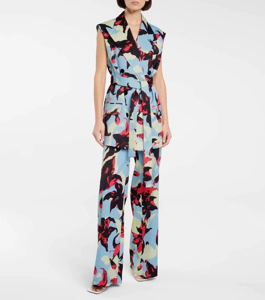 Dries Van Noten Floral blazer