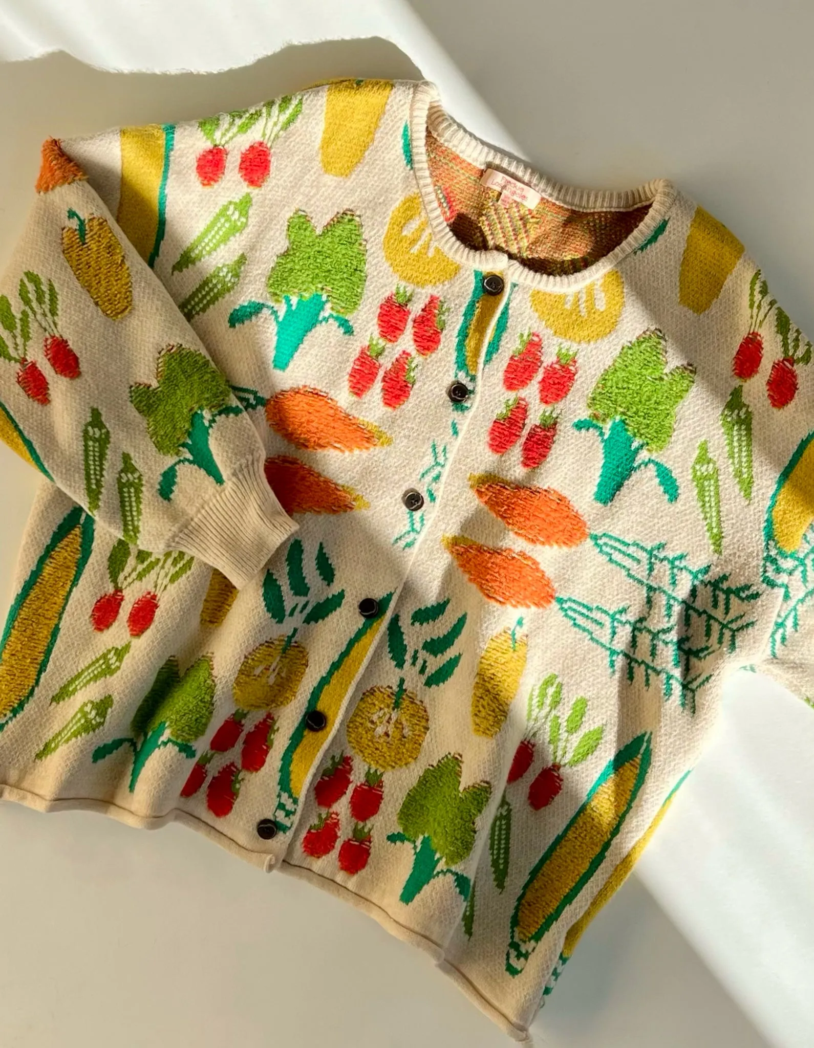 Farmer's Market Oversized Button Cardigan