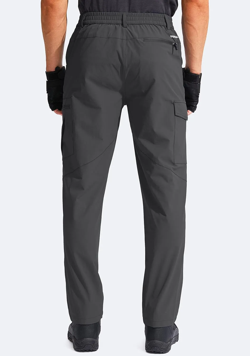 G Gradual Men's Hiking Cargo Pants Water Resistant Quick Dry Lightweight Outdoor Tactical Pants for Men with Multi Pocket
