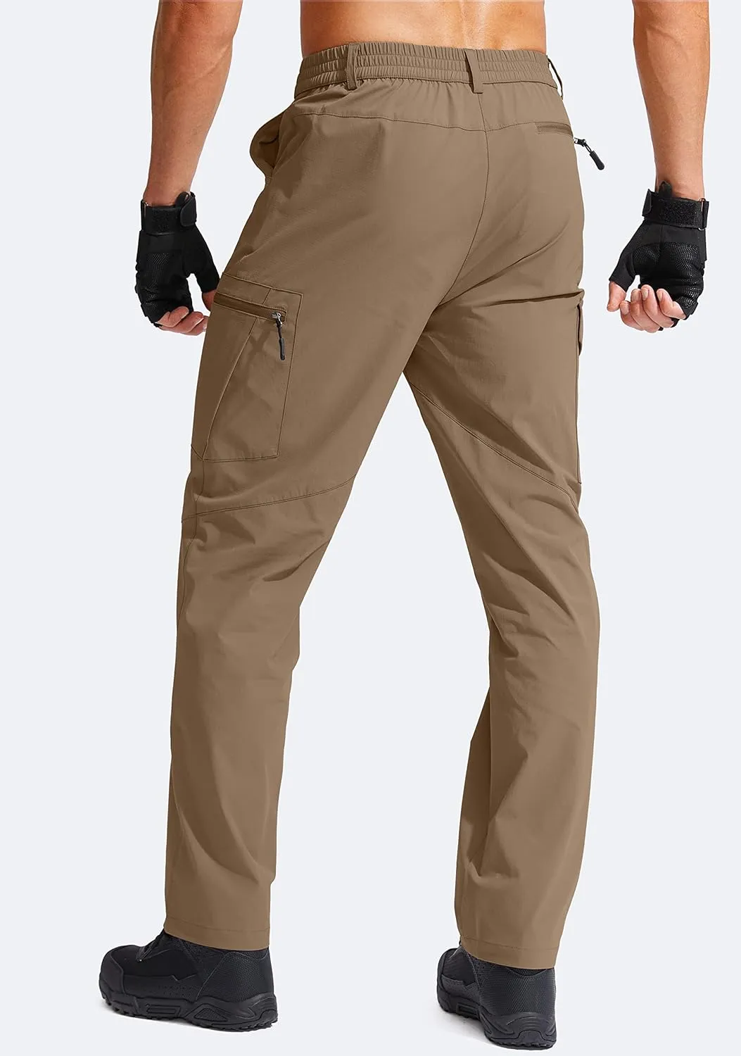 G Gradual Men's Hiking Cargo Pants Water Resistant Quick Dry Lightweight Outdoor Tactical Pants for Men with Multi Pocket