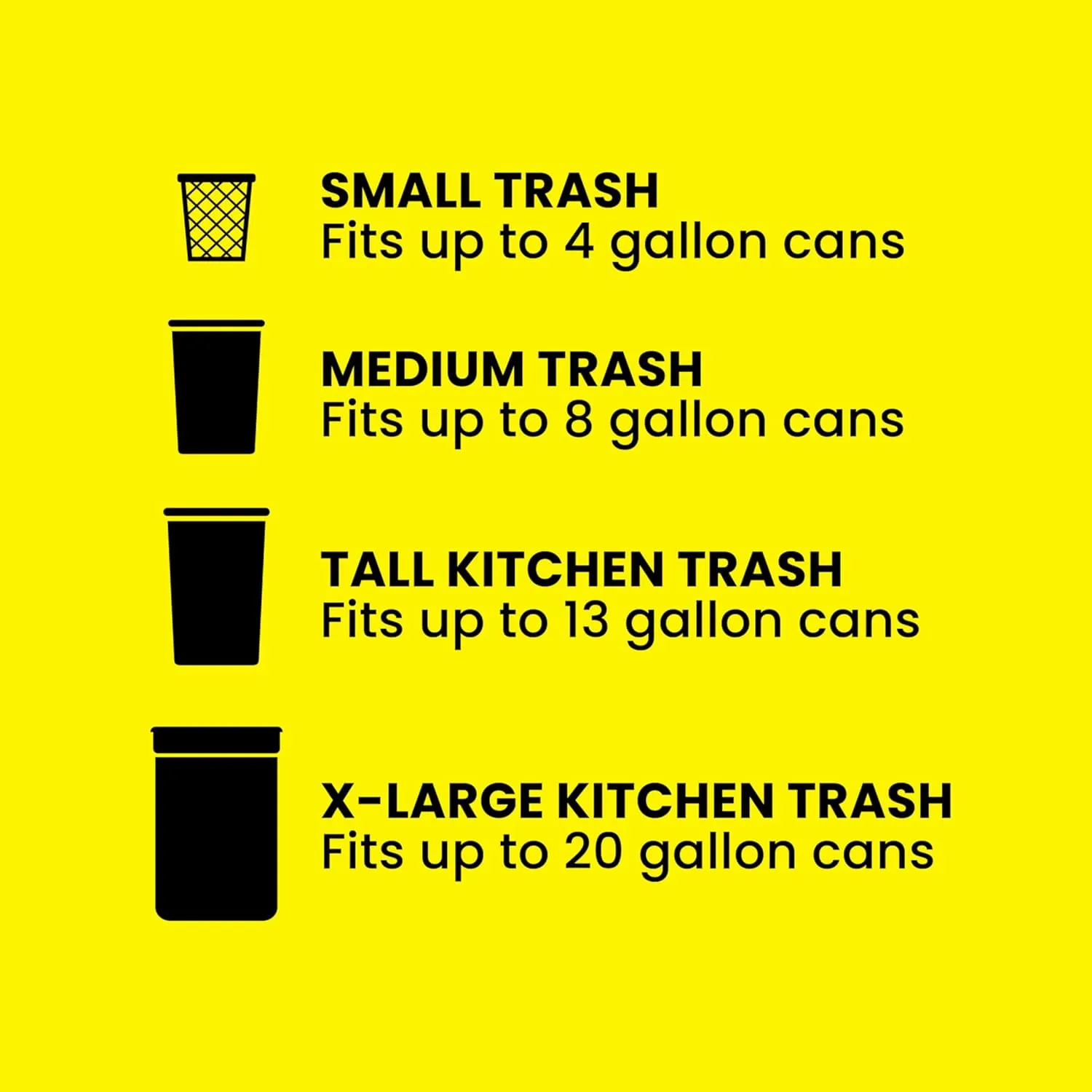 Glad ForceFlex Tall Kitchen Trash Bags, 13 Gal, Gain Original with Febreze, 40 Ct (Pack May Vary)
