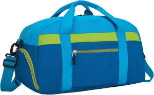 HawLander Kids Duffle Bag for Boys or Girls, Fit School Practice, or Overnight Travel (Blue)