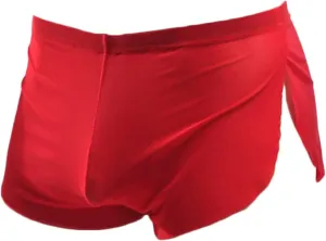 JEShifangjiusu Mens Sexy Mesh Underwear Low Rise Briefs Bulge Enhancing Pouch Casual See Through Side Slit Underpants