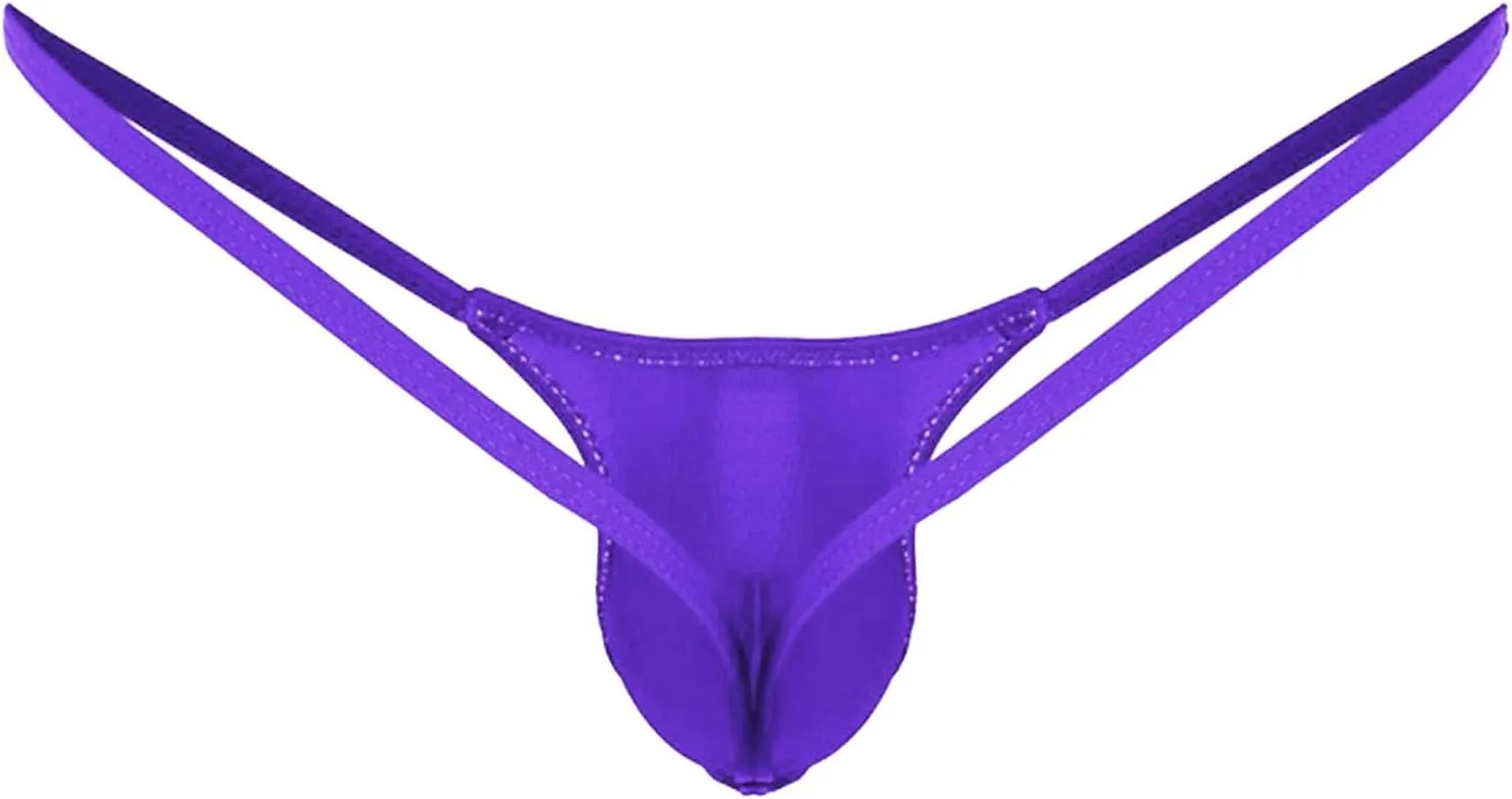 JEShifangjiusu Mens Underpants Briefs Cutout Back Thong Pieces Open Underwear G-String Low Waist Lingerie Set Sexy