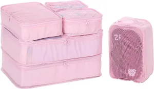 JJ POWER Travel Packing Cubes, Luggage Organizers with Shoe Bag