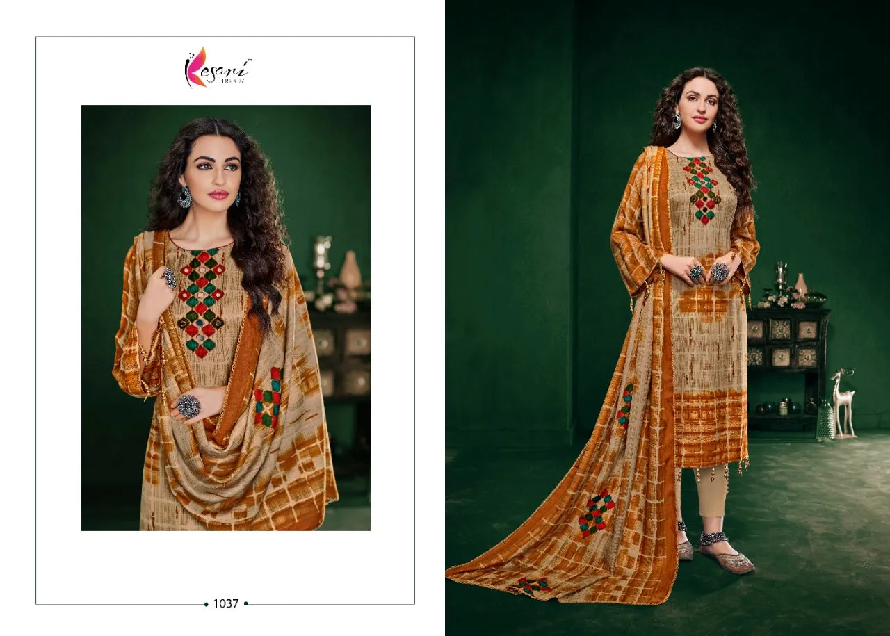 Kesari Trendz Presents I Ball Vol 5 Pashmina Printed Fancy Designer Salwar Kameez