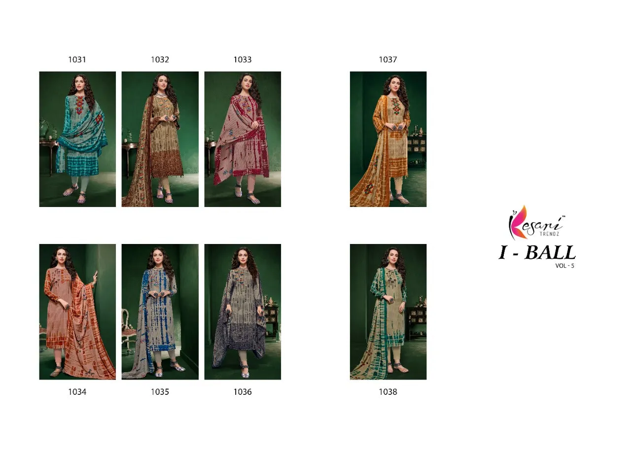 Kesari Trendz Presents I Ball Vol 5 Pashmina Printed Fancy Designer Salwar Kameez