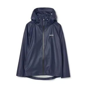 Kids Packable Rain Jacket (Navy)