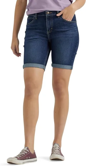 Lee Women's Legendary Rolled Denim Bermuda Short
