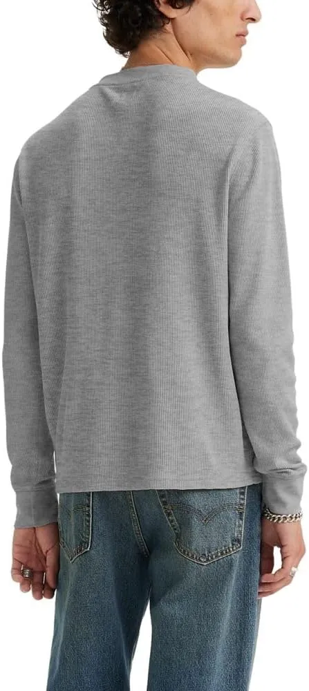 Levi's Men's Long Sleeve Thermal 3 Button Henley