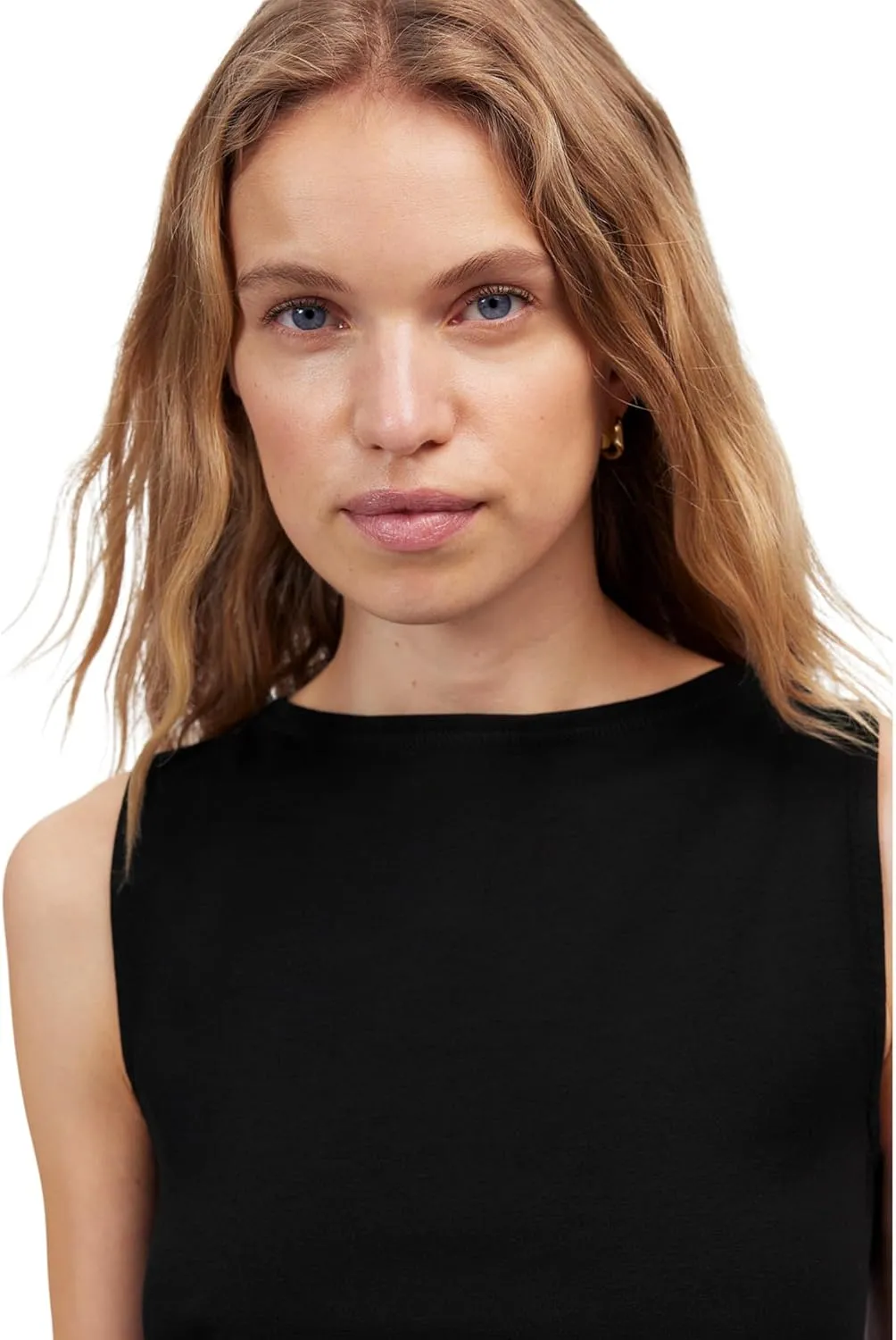Madewell Women's Boat Neck Slit Tank