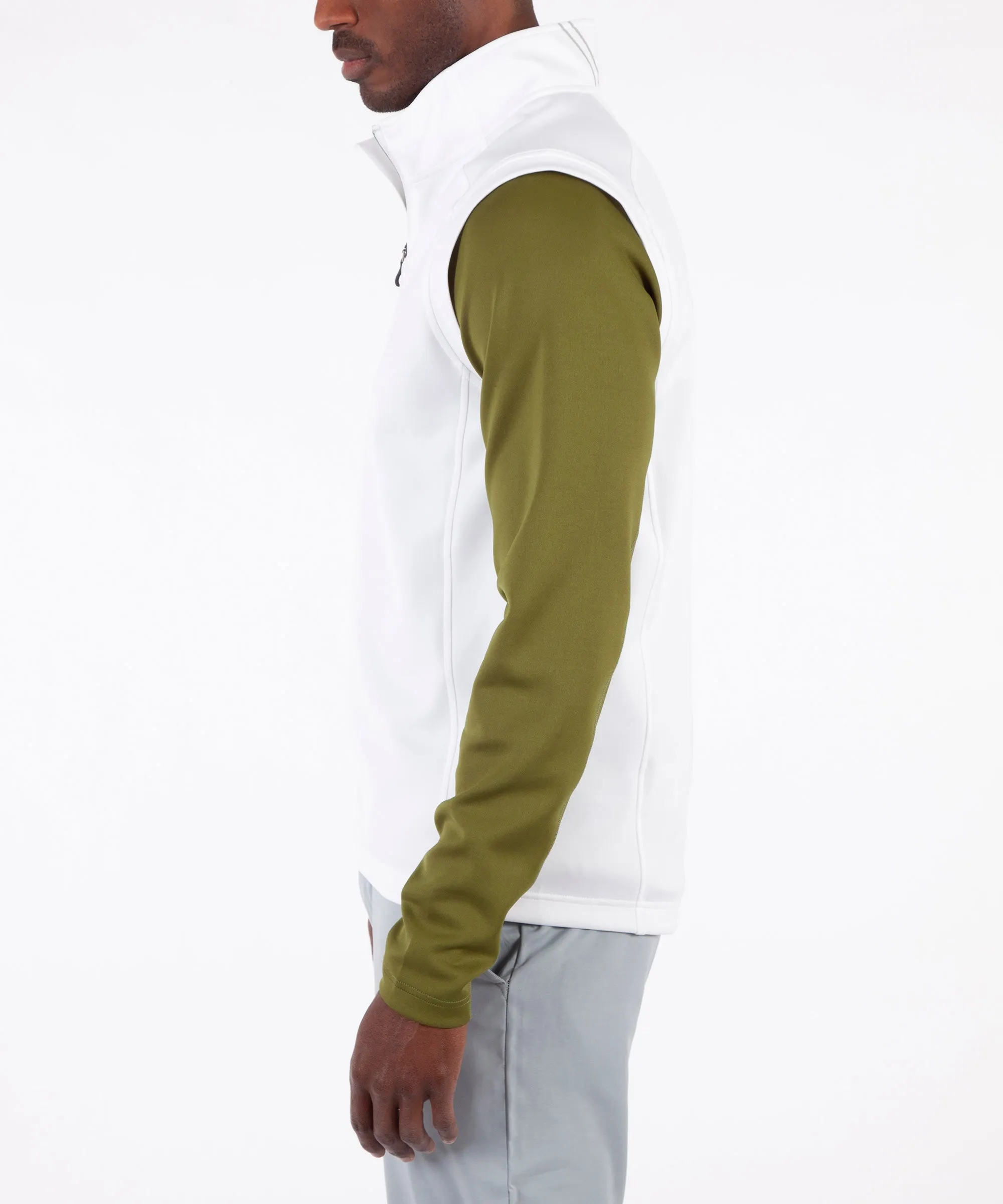 Men's Axel Lightweight Stretch Thermal Half-Zip Vest