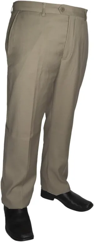 Mens Flat Front Dress Pants