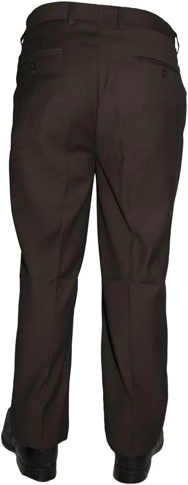 Mens Flat Front Dress Pants