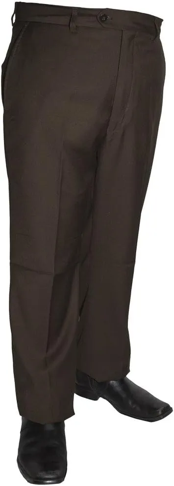 Mens Flat Front Dress Pants