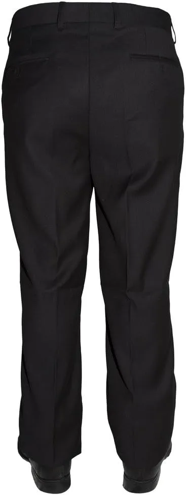 Mens Flat Front Dress Pants
