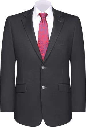 Men's Sport Coat Classic Fit Knit Blazer 2 Button Single Breasted Notch Lapel Casual Sports Jacket for Daily