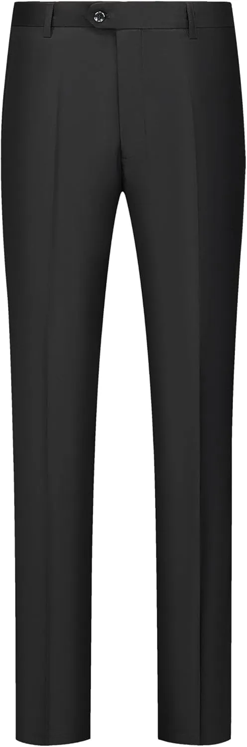 Mens Suits Slim Fit 2 Piece Dress Suits Tuxedo Jacket Blazer Pants Set for Wedding Business Prom