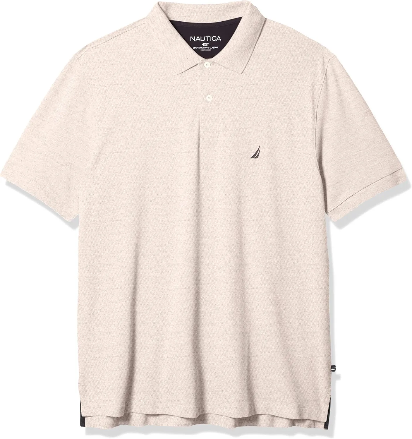 Nautica Men's Big and Tall Stretch Pique Polo