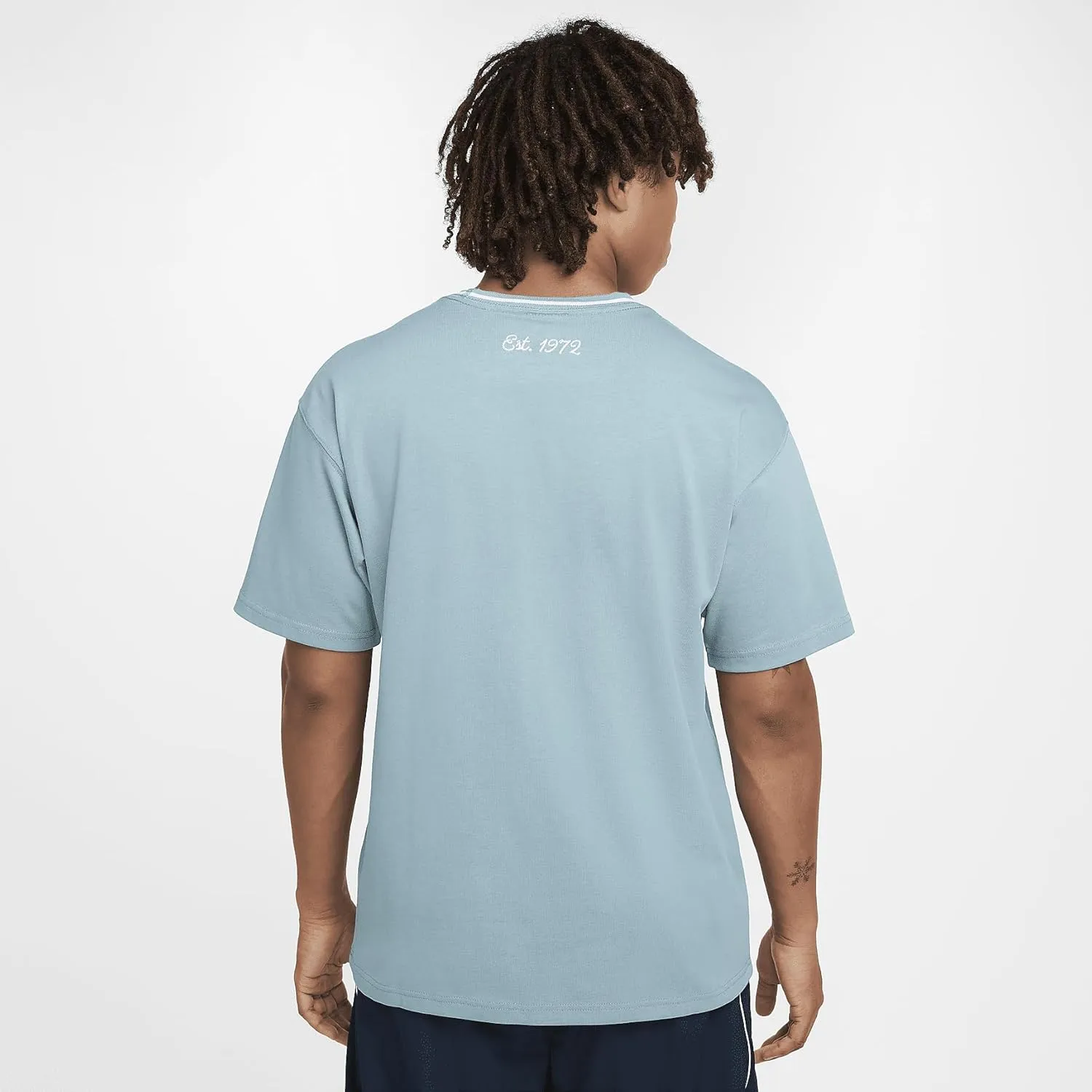 Nike Sportswear Max90 T-Shirt (FZ7972-464, Denim Turquoise)