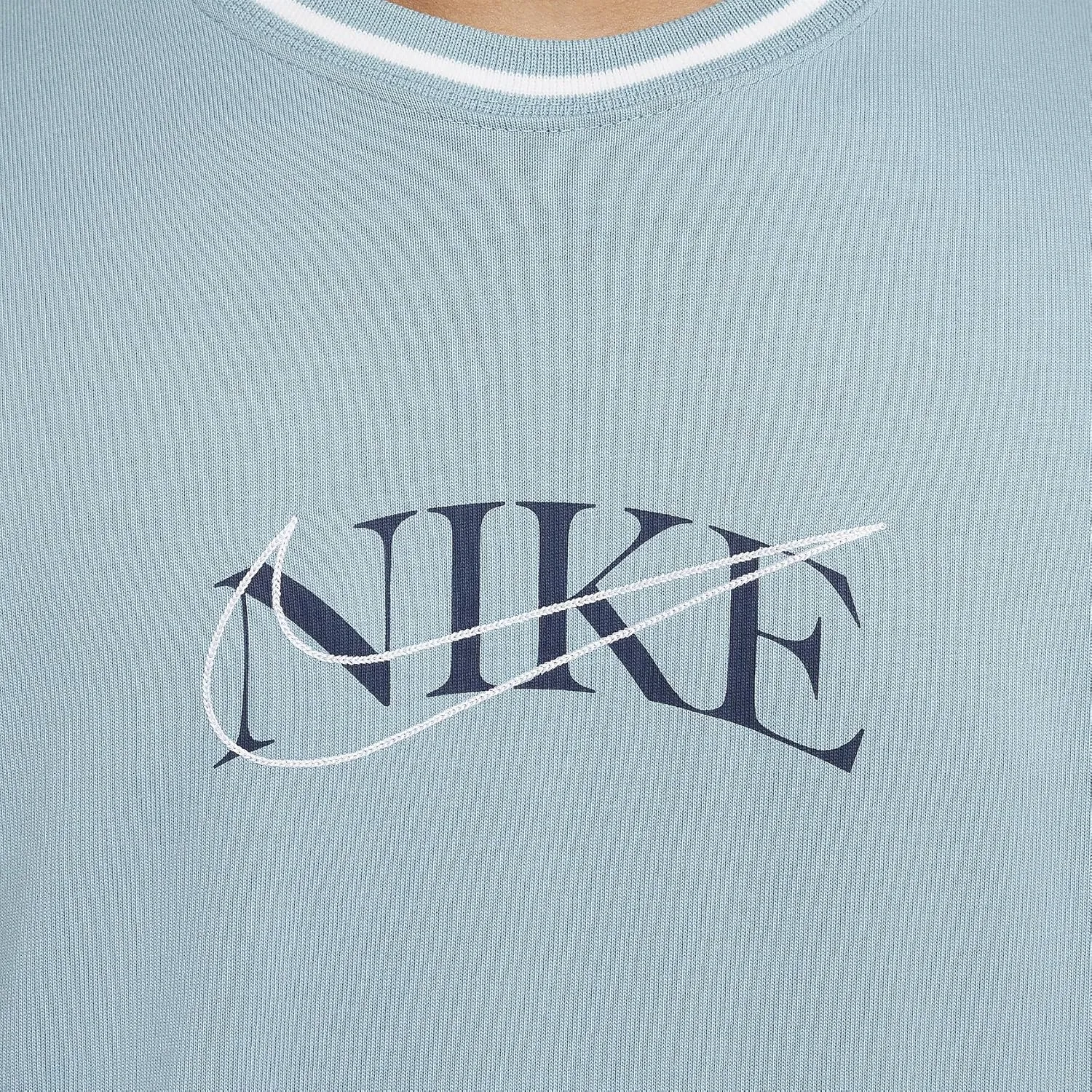 Nike Sportswear Max90 T-Shirt (FZ7972-464, Denim Turquoise)