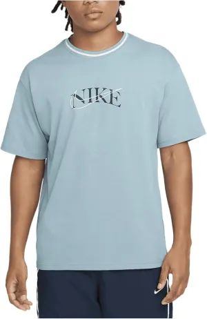 Nike Sportswear Max90 T-Shirt (FZ7972-464, Denim Turquoise)