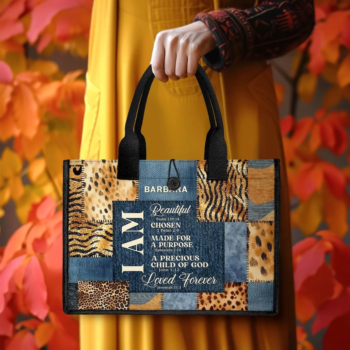 Personalized Canvas Totebag - Premium Canvas Totebag For Women - Christian Gifts For Women - Mothers Day Gifts