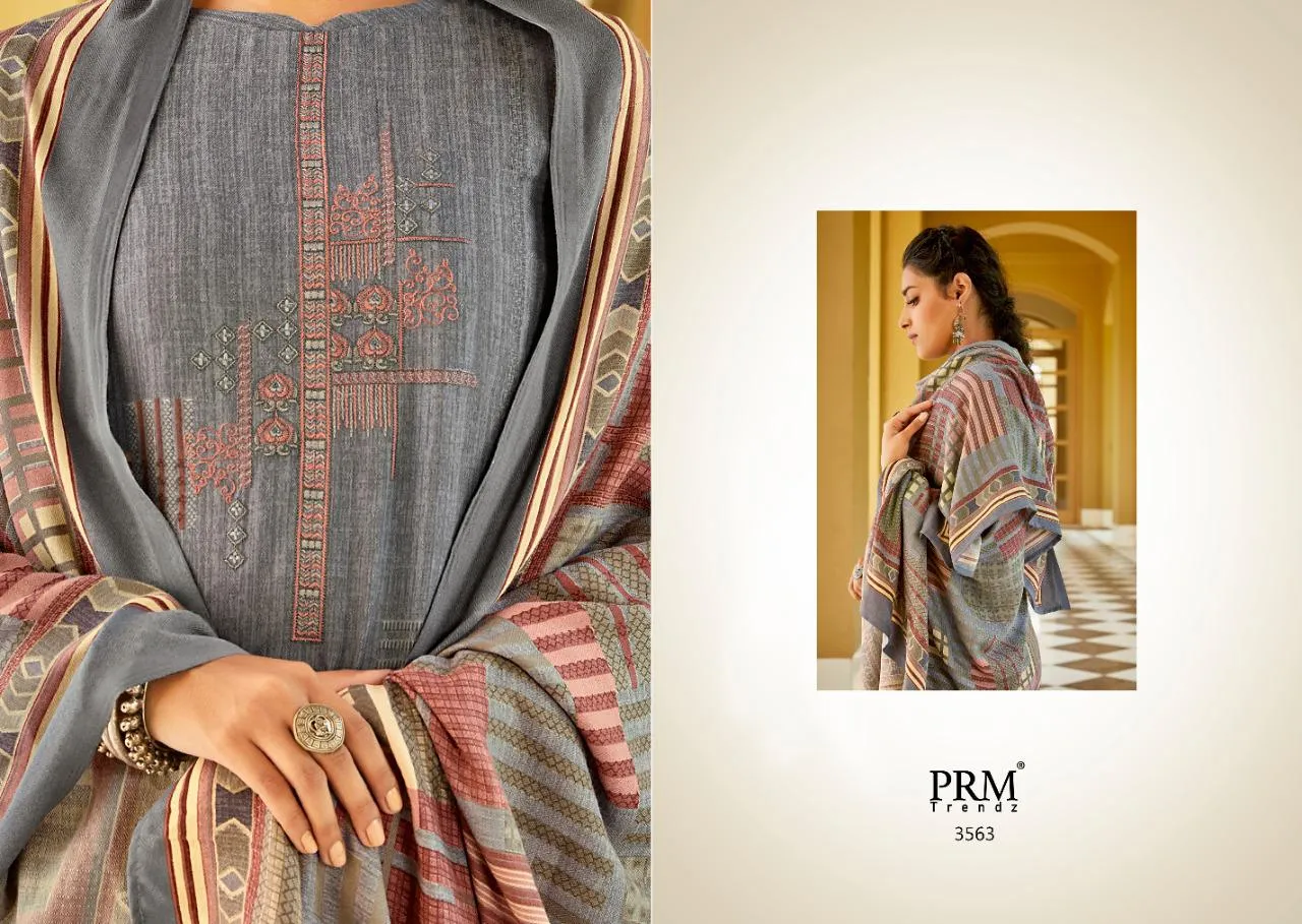 PRM Trendz Presents Heesa Pashmina Printed Fancy Designer Salwar Kameez