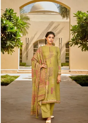 PRM Trendz Presents Heesa Pashmina Printed Fancy Designer Salwar Kameez