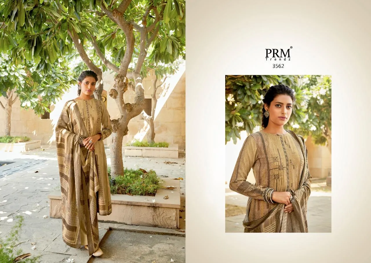 PRM Trendz Presents Heesa Pashmina Printed Fancy Designer Salwar Kameez