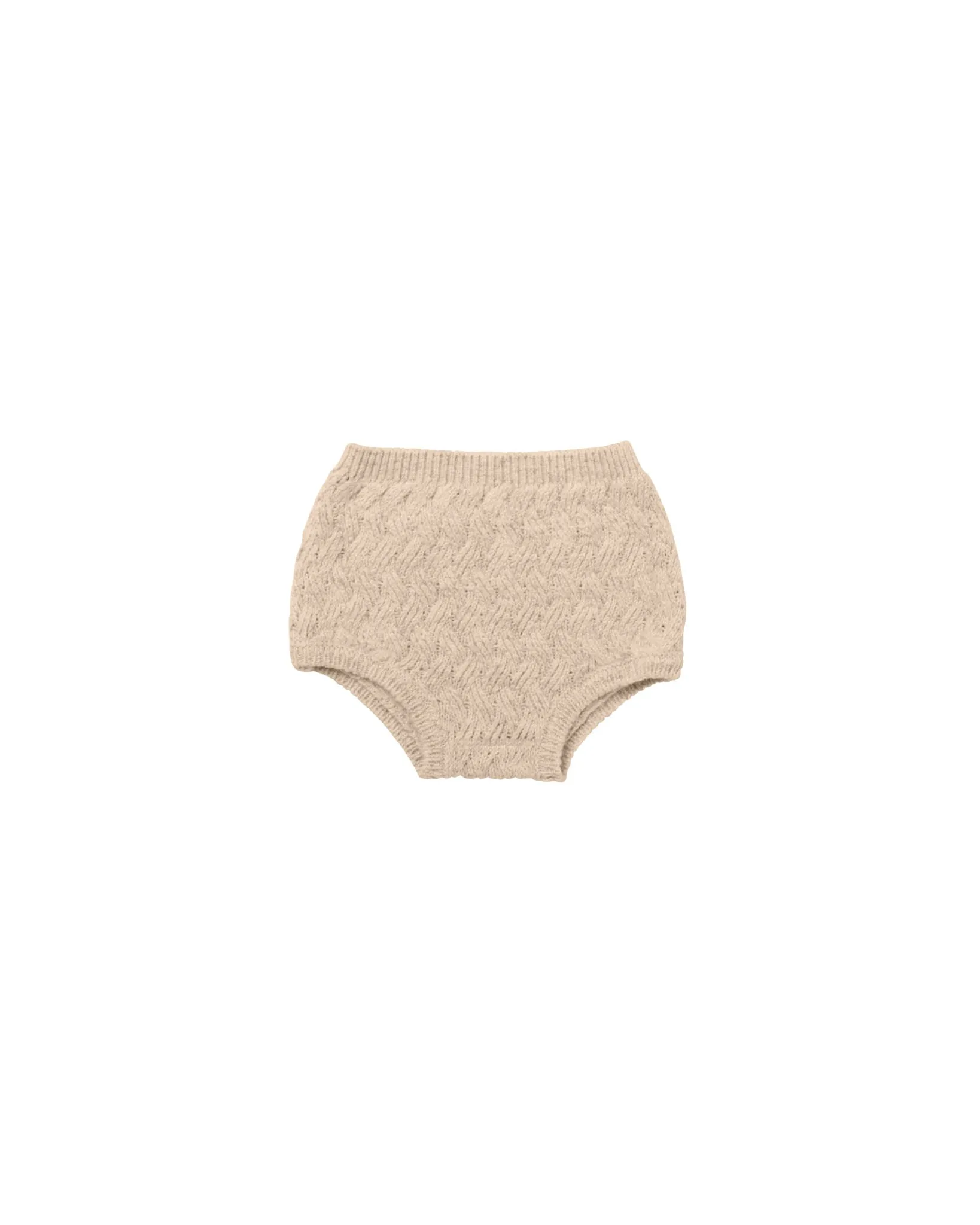 Quincy Mae Shell Knit Cardigan & Bloomer Set