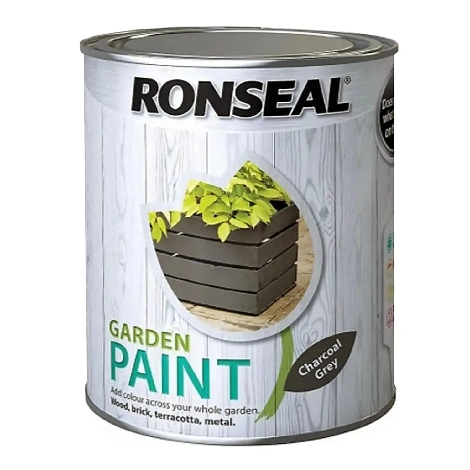 Ronseal Garden Paint Waterproof Exterior Wood Metal Brick Stone
