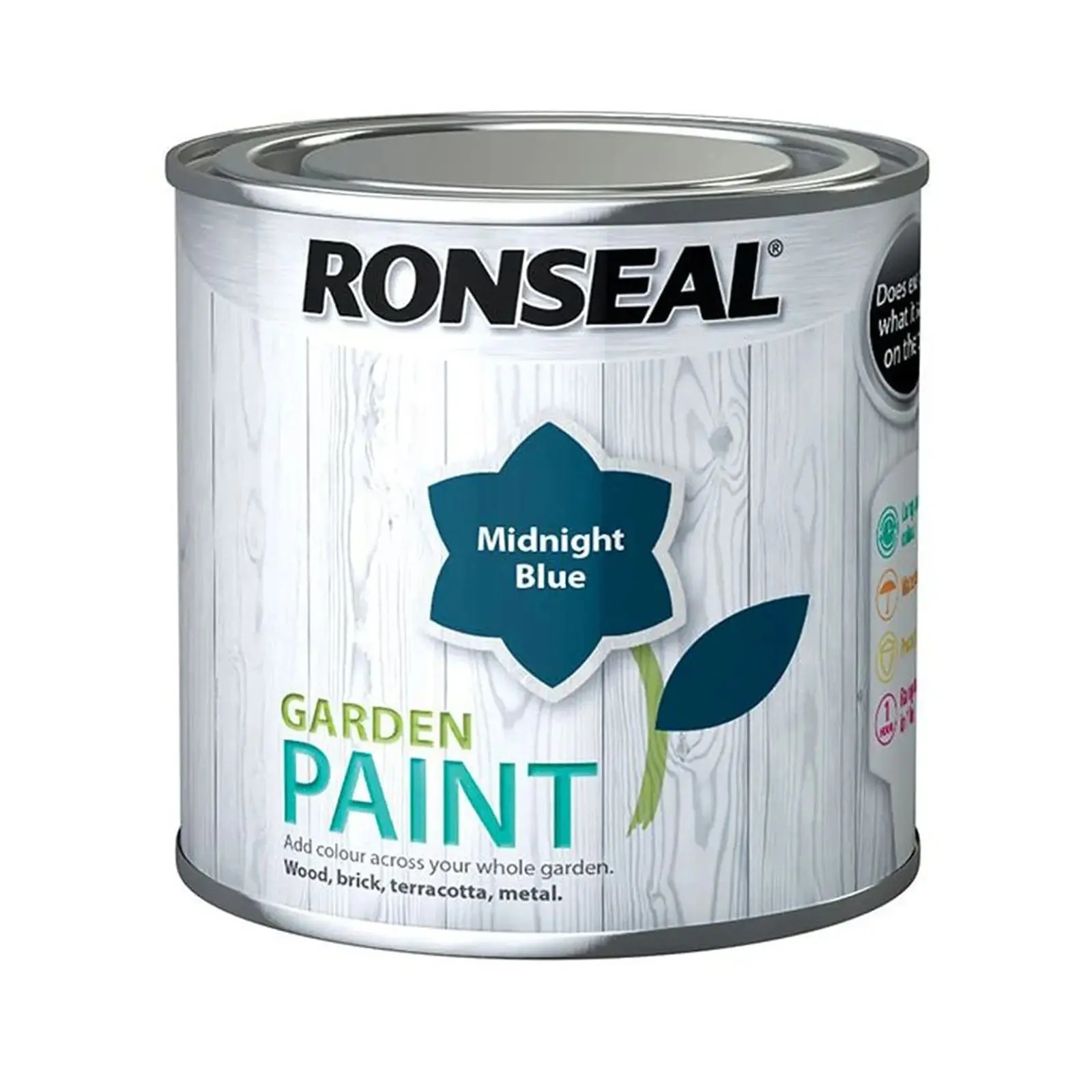 Ronseal Garden Paint Waterproof Exterior Wood Metal Brick Stone